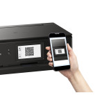 Imprimante photo jet d'encre couleur multifonction Wi-Fi Canon PIXMA TS8750, noire