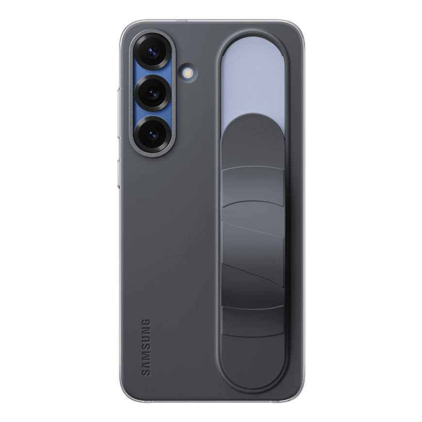 Étui Samsung standing Grip pour Galaxy S25+ (EF-GS936CBEGWW)
