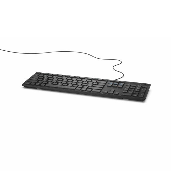 Clavier filaire Dell - KB216 - États-Unis international (QWERTY) - noir - (RTL BOX)