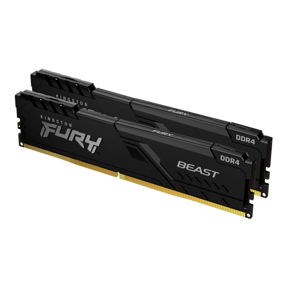 Kingston FURY Beast 32 Go (2 x 16 Go) DDR4 3200 MHz CL16 (KF432C16BBK2/32)
