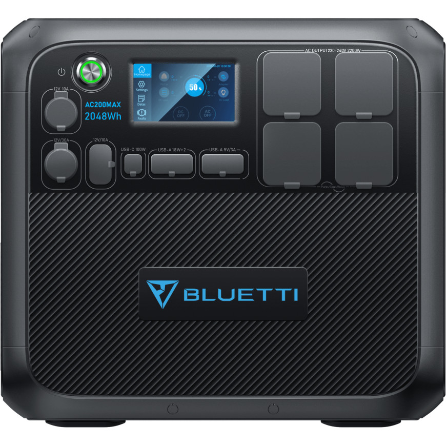 Station d'Énergie Extensible BLUETTI AC200MAX | 2200W 2048Wh