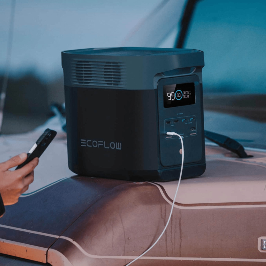 Station électrique portable Ecoflow Delta 2 - 1024Wh