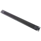 Panneau de gestion de câbles 1U 19” pour passage de câbles (LN-KDG-YKD-1UFC)