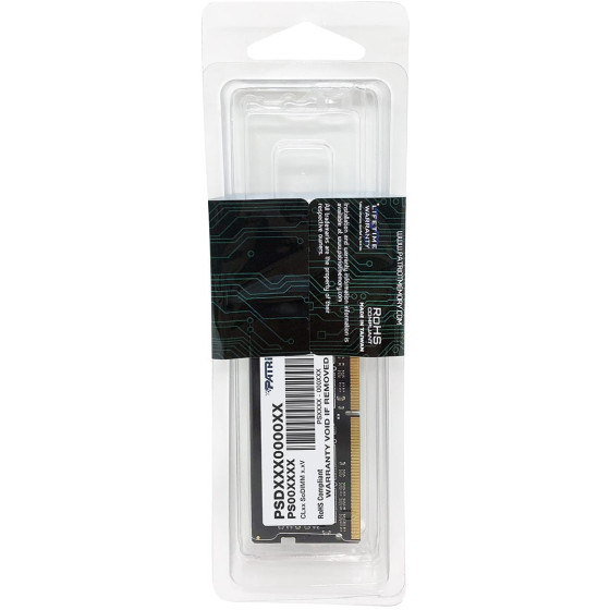 Barrette mémoire Patriot Signature 16GB SO-DIMM DDR4 3200 MHz CL22 - Pc Portable (PSD416G32002S)