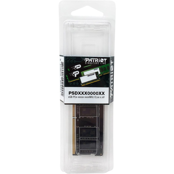 Barrette mémoire Patriot Signature 16GB SO-DIMM DDR4 3200 MHz CL22 - Pc Portable (PSD416G32002S)