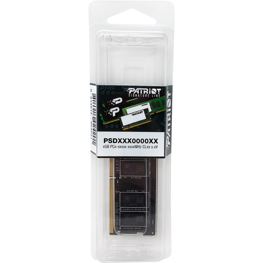 Barrette mémoire Patriot Signature 16GB SO-DIMM DDR4 3200 MHz CL22 - Pc Portable (PSD416G32002S)