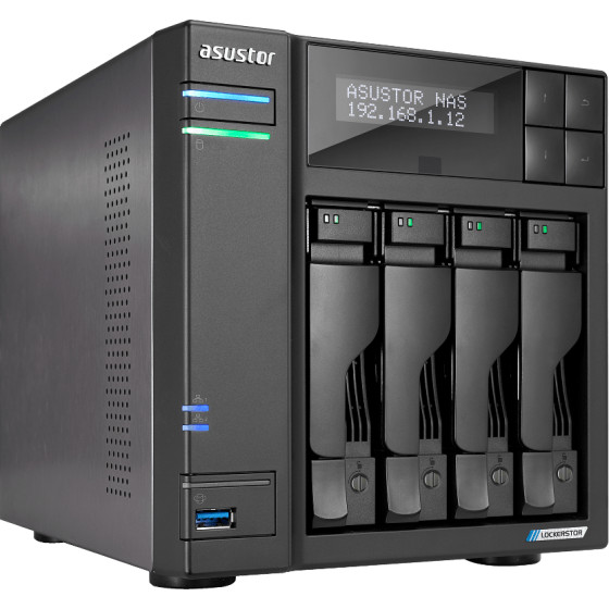 Serveur NAS 4 baies Asustor Lockerstor 4 Gen2 (AS6704T)
