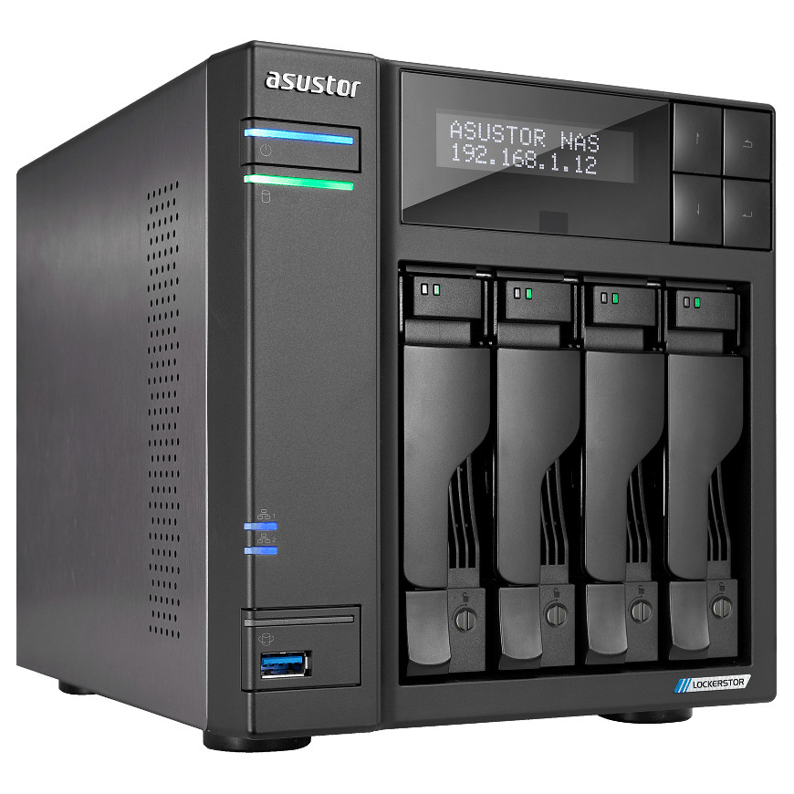 Serveur NAS 4 baies Asustor Lockerstor 4 Gen2 (AS6704T)