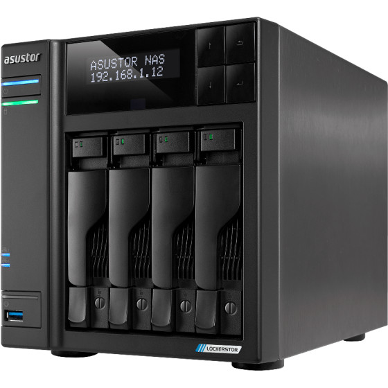 Serveur NAS 4 baies Asustor Lockerstor 4 Gen2 (AS6704T)