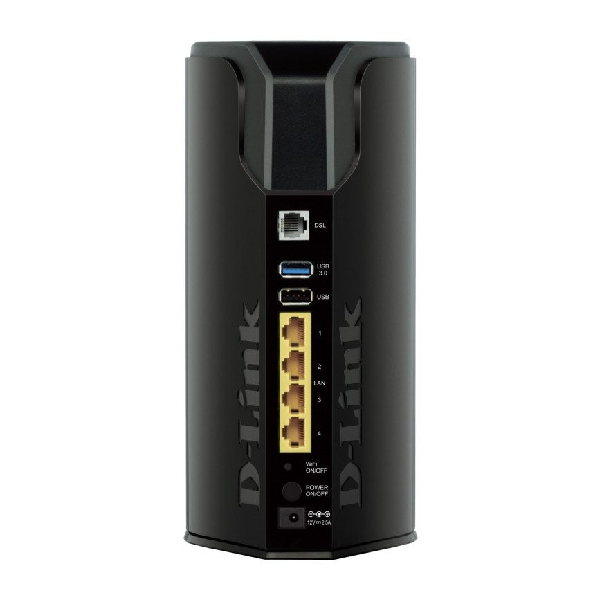 Routeur Modem D-Link Dual Band Wireless Gigabit AC1750 Couverture ADSL2 +