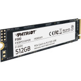Disque Dur interne SSD Patriot P300 M.2 2280 PCIe Gen3 x4 NVMe 512 Go (P300P512GM28)