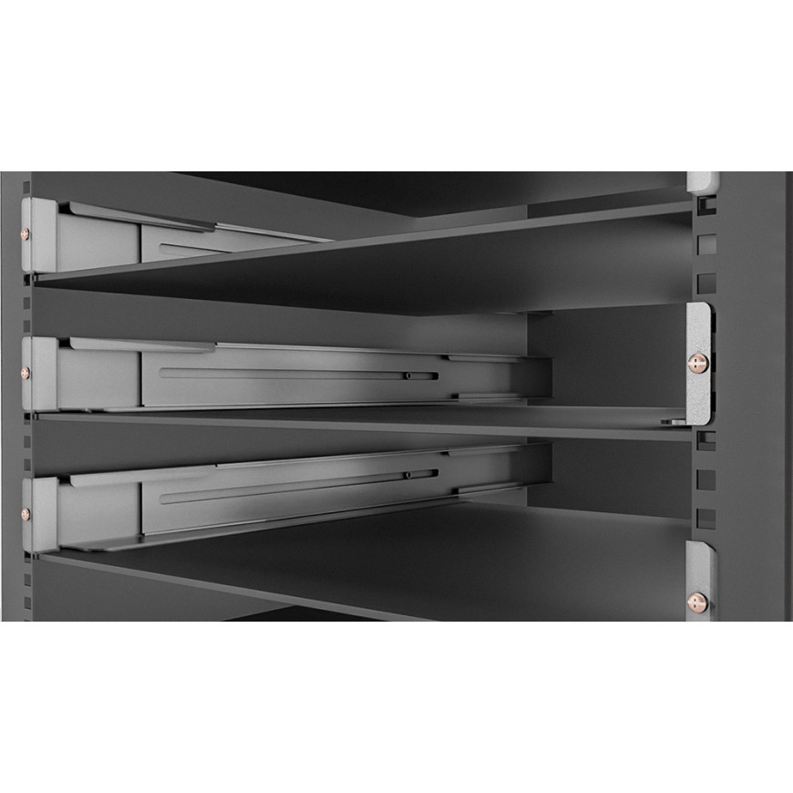 Kit de Montage Rail 19' pour Onduleur Rack nJoy (UPAC-RAILKIT-CY)