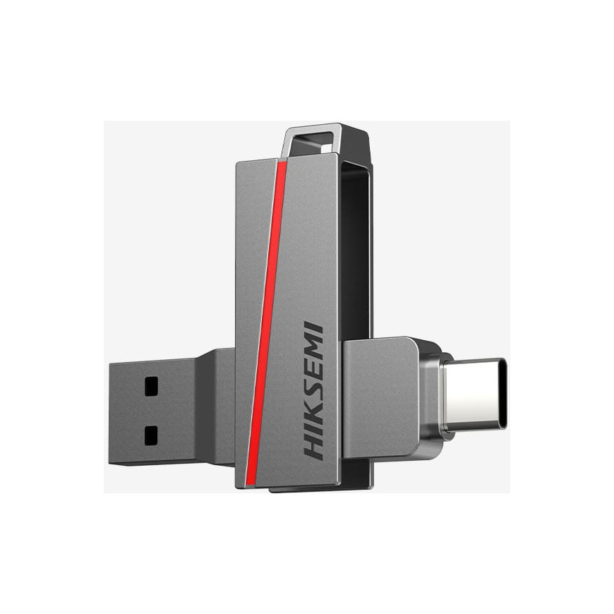 Clé USB double connectique Hiksemi E307C 32 Go usb 3.2 et Type-C (HSM-USB-E307C-32G-U3)