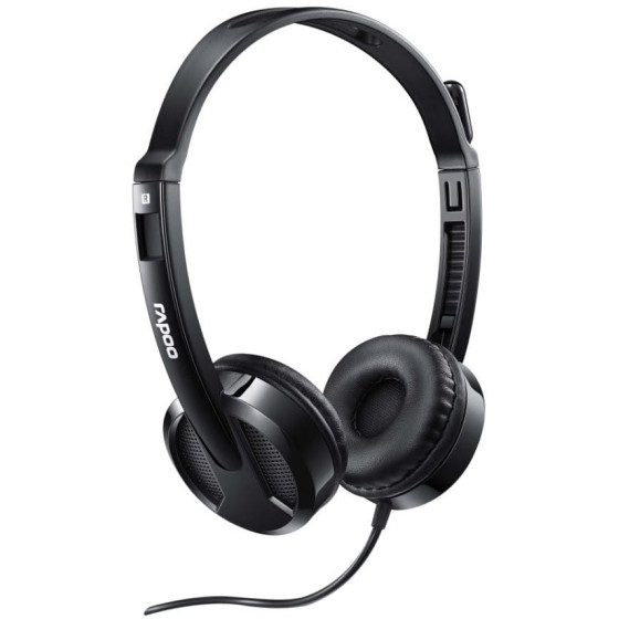 Casque-micro stéréo Rapoo H100 - Jack 3,5 mm