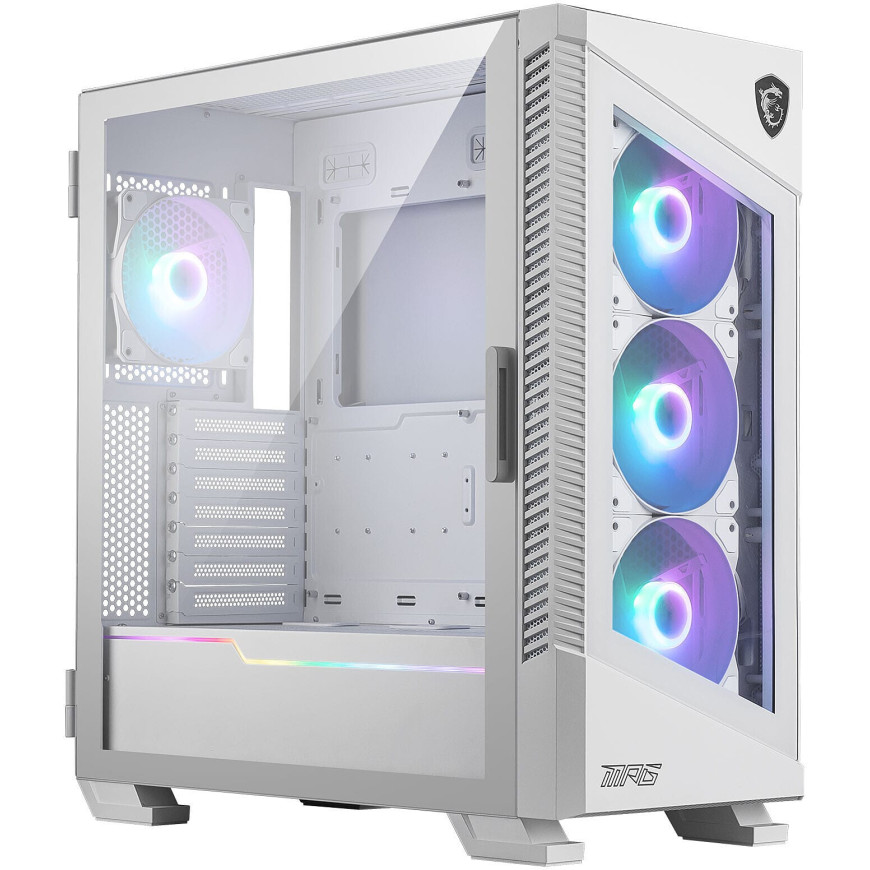 Boîtier PC Gaming MSI MPG VELOX 100R WHITE (306-7G18W22-809)