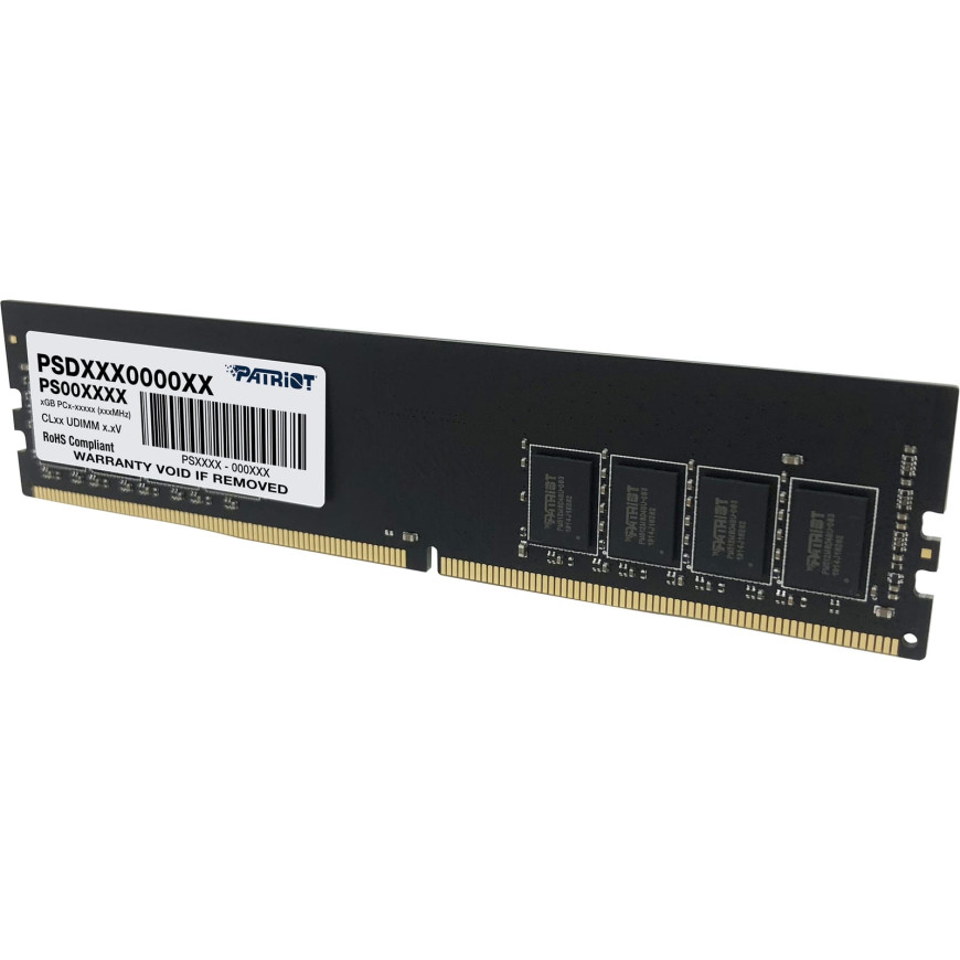 Barrette mémoire Patriot Signature 16GB U-DIMM DDR4 3200 MHz CL22 - Pc Bureau (PSD416G32002)