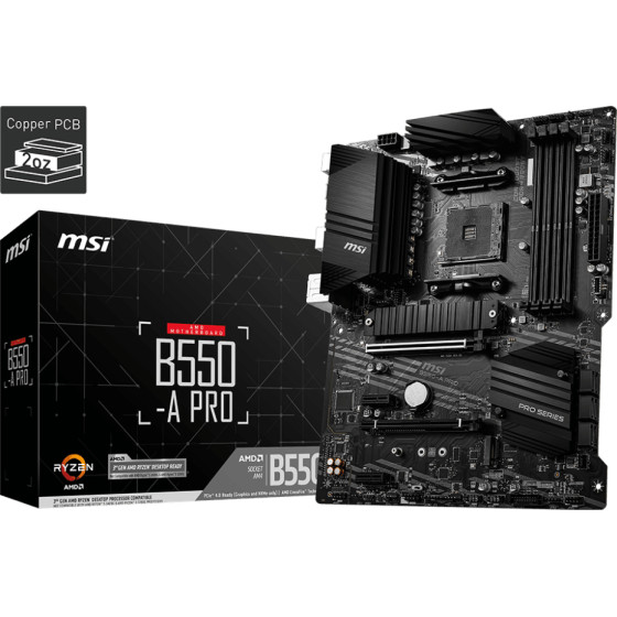 Carte Mère MSI AMD B550-A PRO Gaming Plus (911-7C56-076)