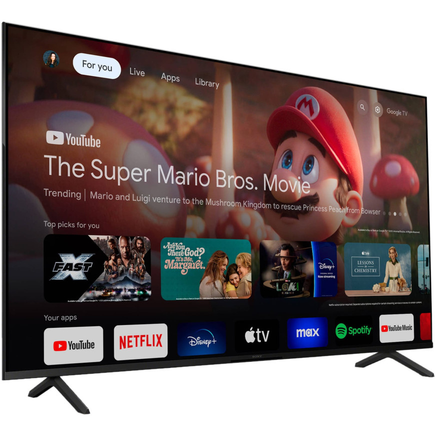 Téléviseur 55" Sony BRAVIA 3 K-55S30 | 4K Ultra HD + Récepteur TNT Intégré