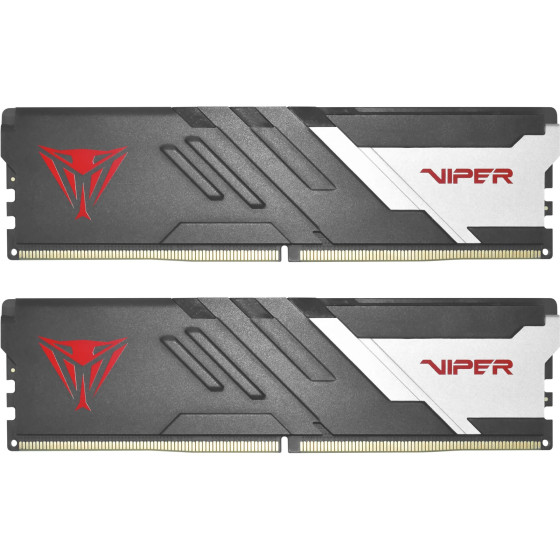 Barrette mémoire Patriot Viper Venom 32GB (16GBx2) U-DIMM DDR5 6000 MHz CL36 - Pc Bureau (PVV532G600C36K)