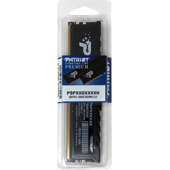 Barrette mémoire Patriot signature line 16GB U-DIMM DDR4 3200 MHz CL22 - Pc Bureau (PSP416G32002H1)