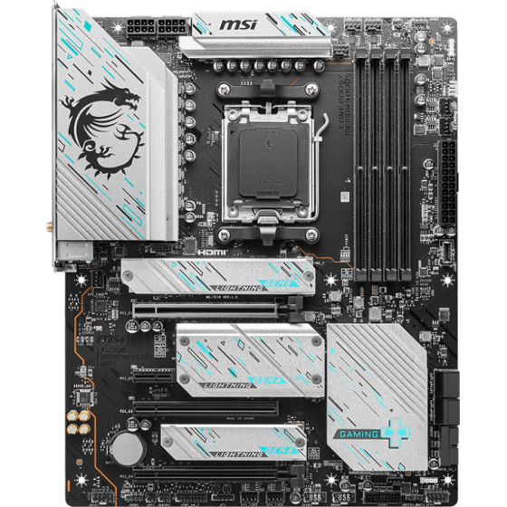 Carte Mère MSI AMD X670E GAMING PLUS WIFI 6E - DDR5 (911-7E16-007)