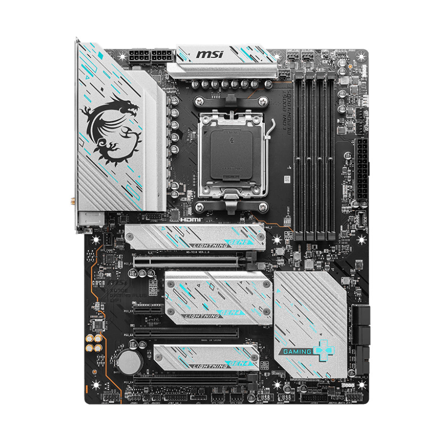 Carte Mère MSI AMD X670E GAMING PLUS WIFI 6E - DDR5 (911-7E16-007)