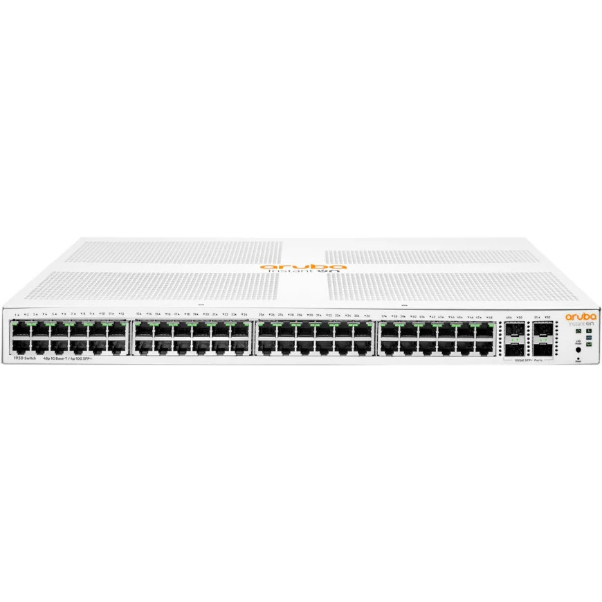 Commutateur administrable Aruba instant ON 1930 48G 4SFP/SFP+ (JL685A)