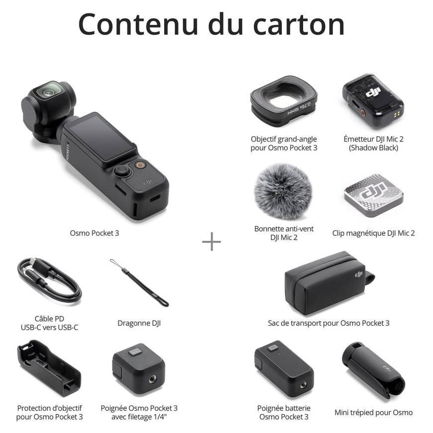 DJI Osmo Pocket 3 Creator Combo