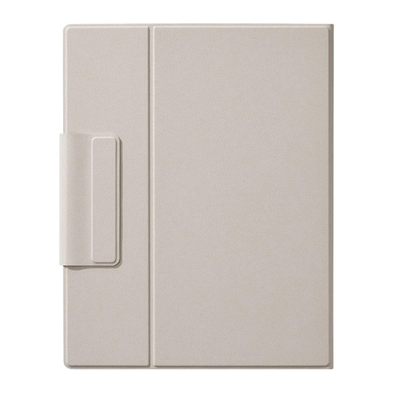 Boox Go 10.3 Magnetic Case Cover Blanc