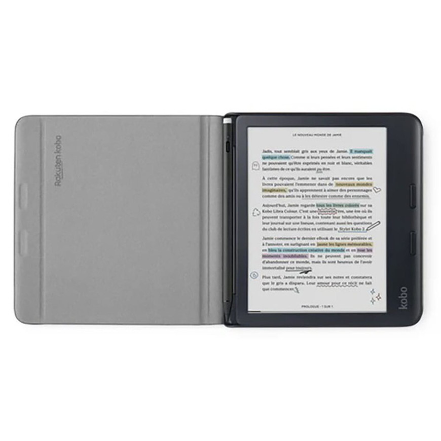 Kobo Libra Colour Notebook SleepCover Noir