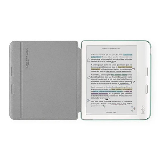 Kobo Libra Colour Basique SleepCover Vert