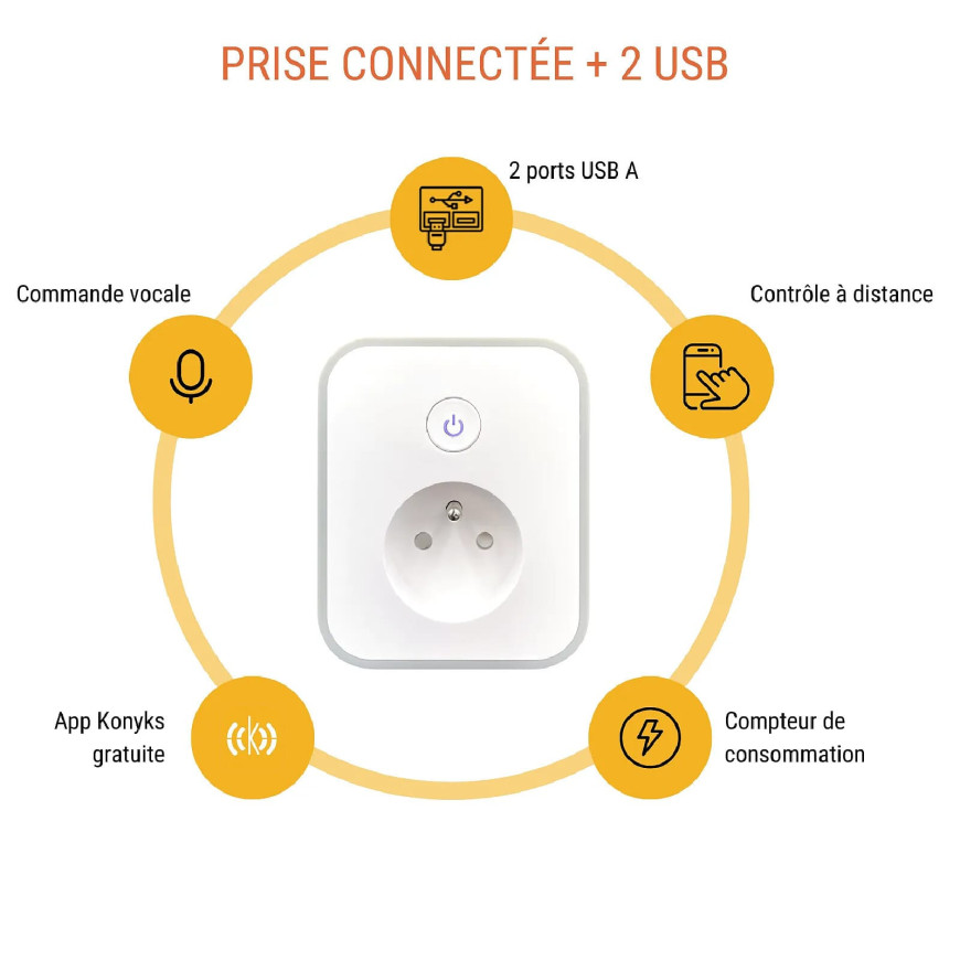 Konyks Priska USB FR