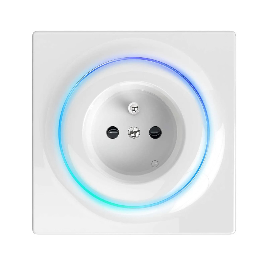 Fibaro - Prise intelligente encastrée Z-Wave+ - Walli Outlet Type E - Fibaro