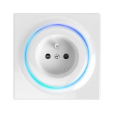 Fibaro - Prise intelligente encastrée Z-Wave+ - Walli Outlet Type E - Fibaro