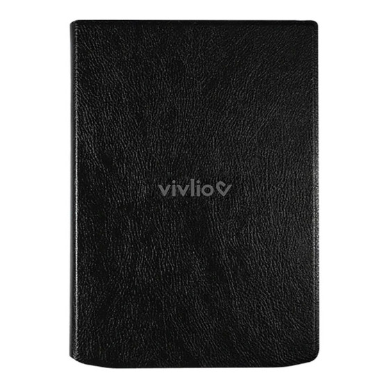 Vivlio Housse de protection intelligente pour InkPad 4 et InkPad Color 3 - Noir