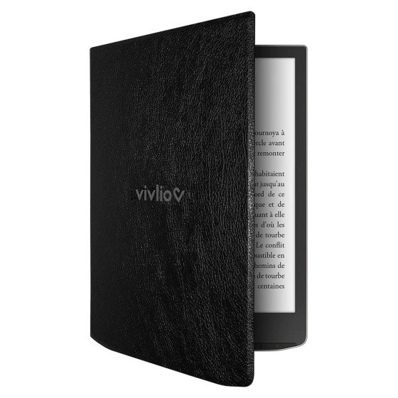 Vivlio Housse de protection intelligente pour InkPad 4 et InkPad Color 3 - Noir
