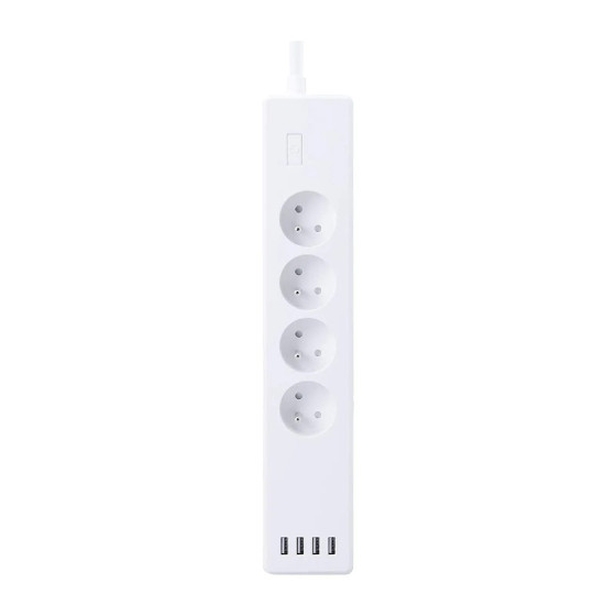 Woox - Multiprise intelligente Wifi 4 prises R4027