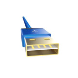 Câble usb-a XtremeMac reversible à usb-c - 1,2 M - bleu (XCL-UCA-23)