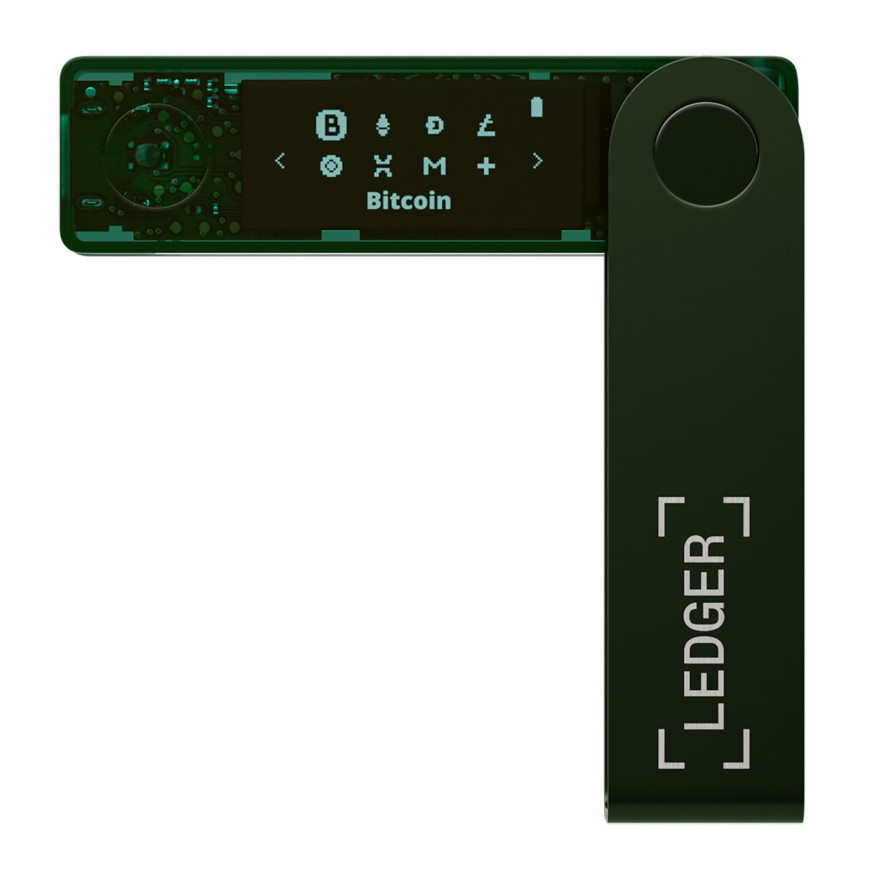 Ledger Nano X Vert Emeraude