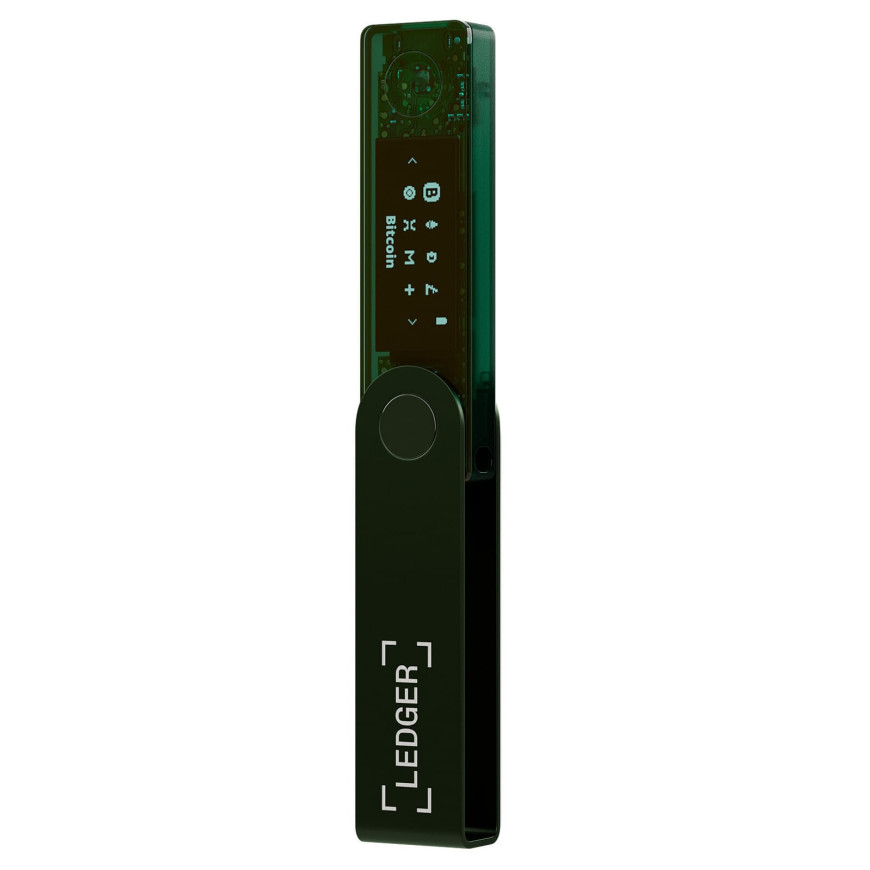 Ledger Nano X Vert Emeraude