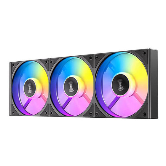 Antec Connect 120 ARGB Reverse Noir (x3)