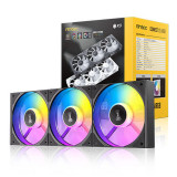 Antec Connect 120 ARGB Noir (x3)
