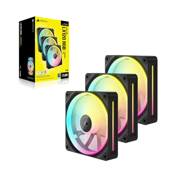 Corsair iCUE LINK LX120 RGB (Noir)
