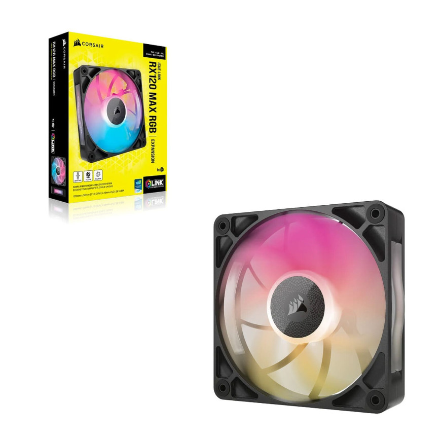 Corsair iCUE LINK RX120 MAX RGB (Noir)