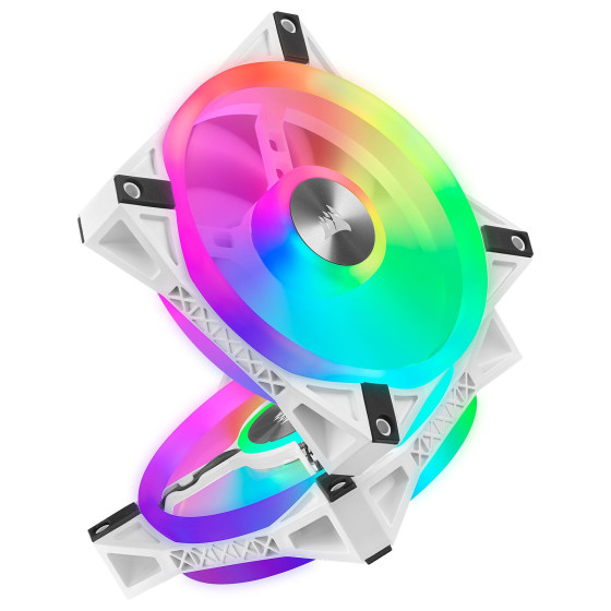Corsair QL Series QL120 RGB (Par 3) blanc
