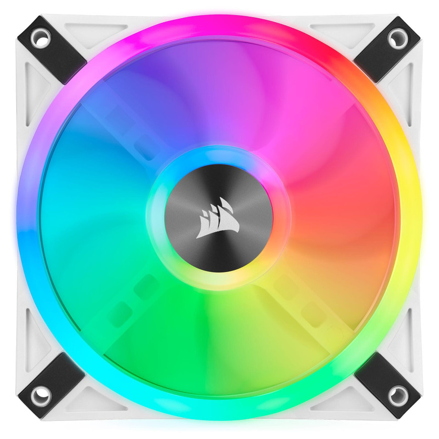 Corsair QL Series QL120 RGB (Par 3) blanc