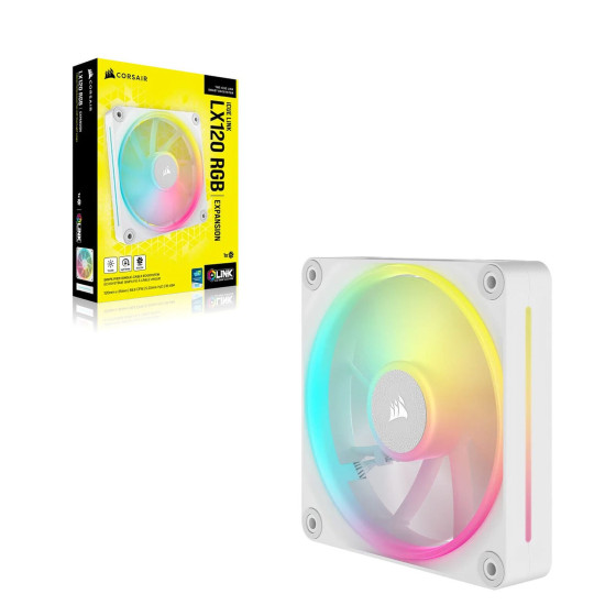 Corsair iCUE LINK LX120 RGB (Blanc)