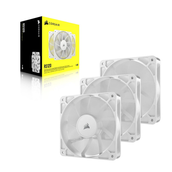 Corsair RS120 Triple Pack Blanc