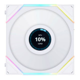 Lian Li Uni Fan TL120 LCD (blanc)