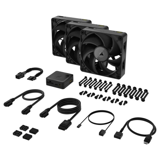 Corsair iCUE LINK RX120 MAX Triple Pack (Noir)